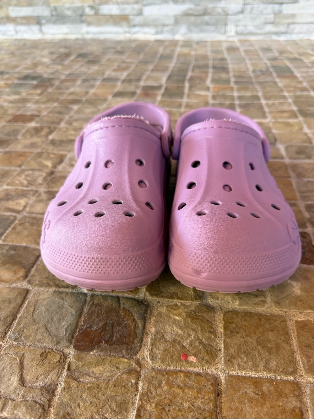 Purple lined crocs - Picture 2 of 9